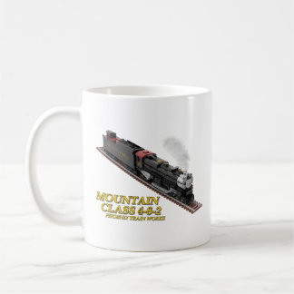 Mountain Locomotive 4-8-2 Dual-Sided Mug Kaffemugg