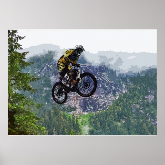 Mountain Luft - BMX Rider Poster (Framsidan)