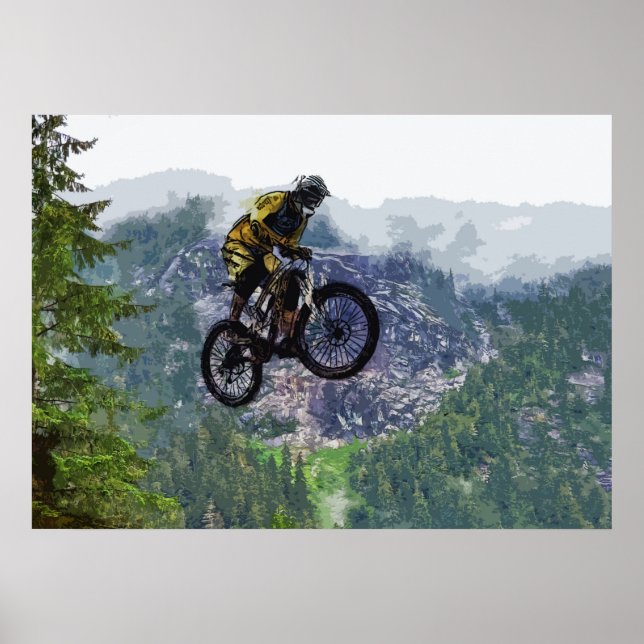 Mountain Luft - BMX Rider Poster (Framsidan)