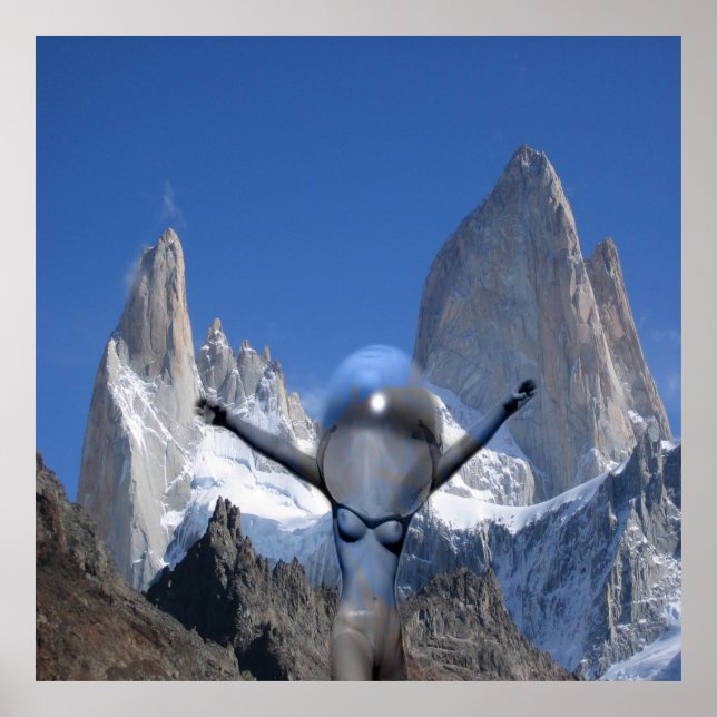 Mountain luft poster (Framsidan)