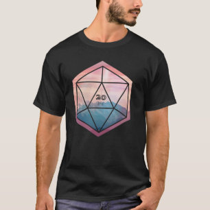 Mountain Magic D20 Dice T Shirt