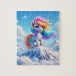 Mountain Magic Rainbow Unicorn Pussel