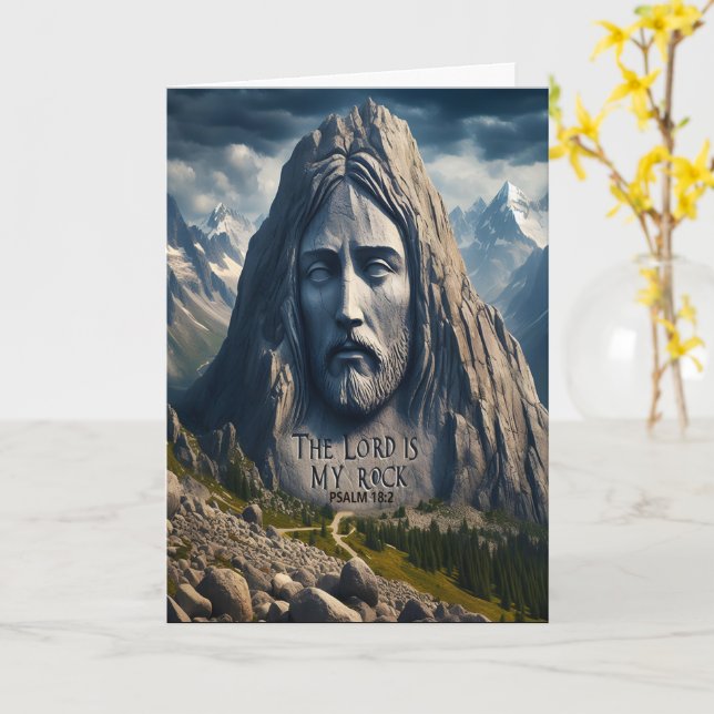 Mountain Majesty The Lord Is My Sten Kort (Gul blomma)