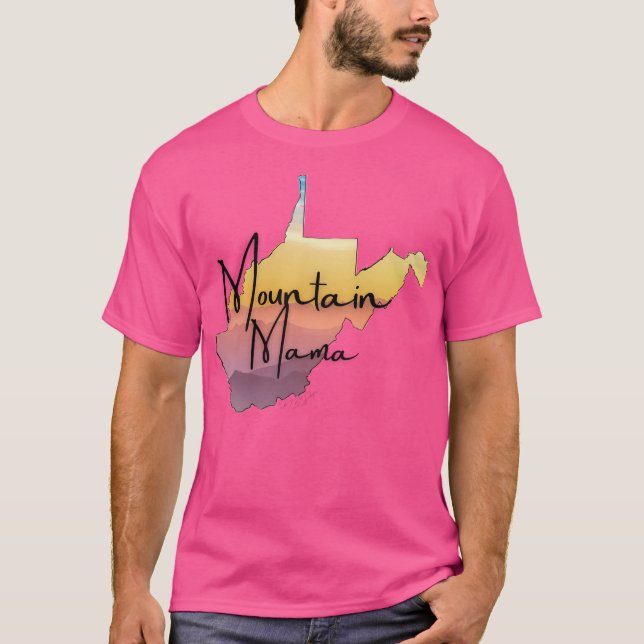 Mountain Mamma Active T Shirt (Framsida)