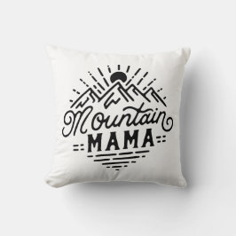 Mountain mamma retro boho kudde