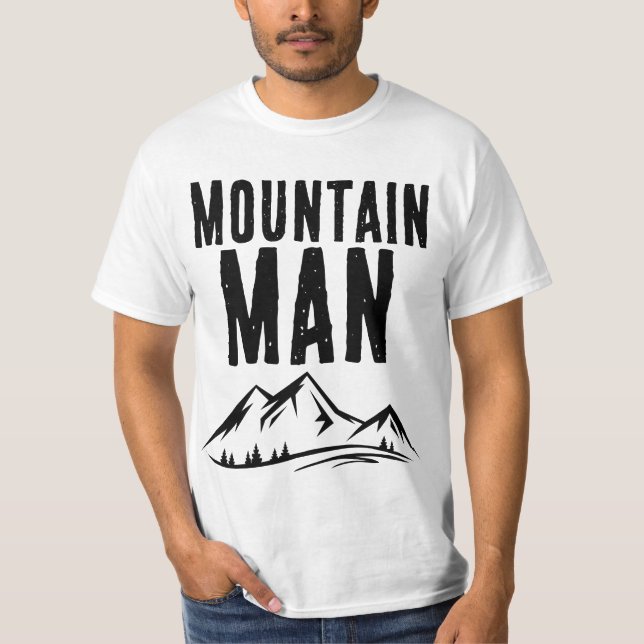 MOUNTAIN MAN APPALACHIA T-Shirts (Framsida)