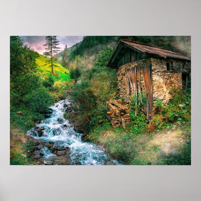 Mountain Man Retreat Poster (Framsidan)