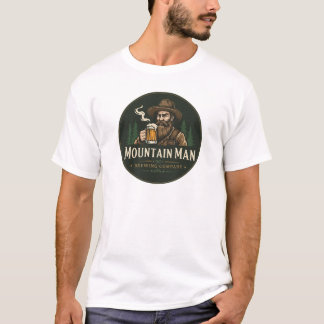 Mountain Man som brygger kografisk T Shirt