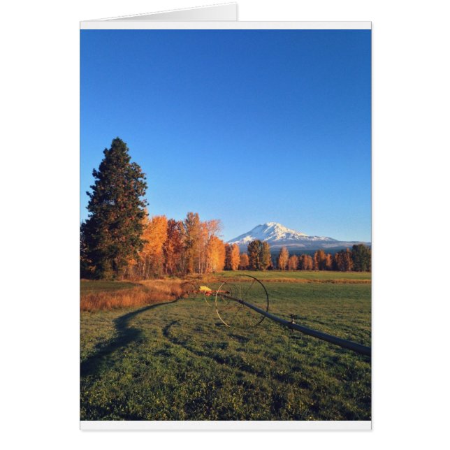 Mountain Marvel Hälsningskort (Framsidan)