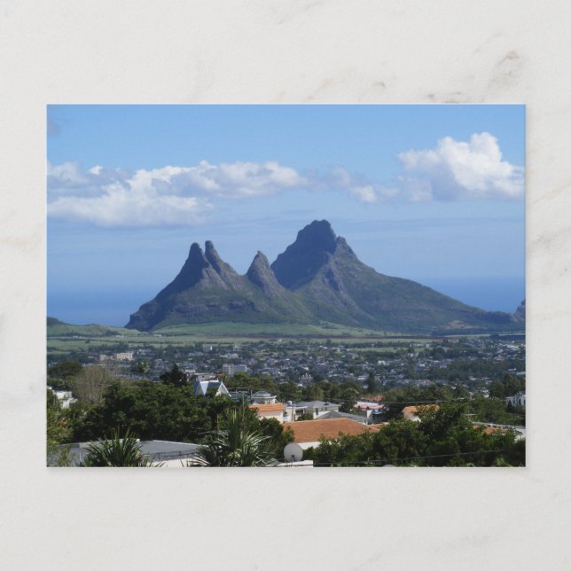 Mountain Mauritius Vykort (Framsida)