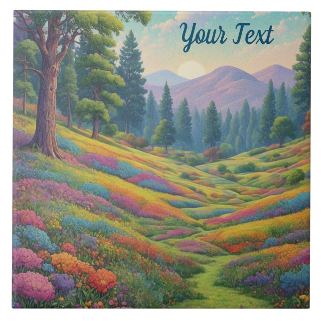 Mountain Meadow Kakelplatta (Framsidan)