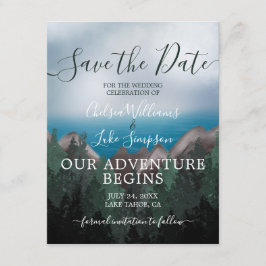 Mountain Meets Ocean Adventure Spara Datum Inbjudningar