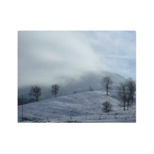 Mountain Mist Metall Wall Art Art
