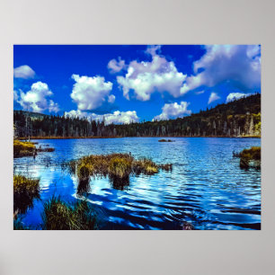 Mountain Noir Quebec, Kanada - Travel Photography Poster