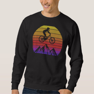 Mountain Off Road Cycling Mtb Vintage Moun Lång Ärmad Tröja