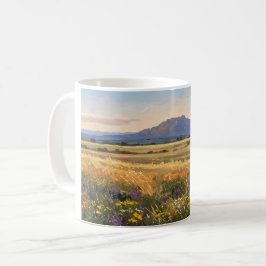 Mountain on the plain kaffemugg