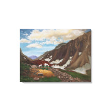 Mountain Pass in Far North: Canvas Standard