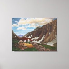 Mountain Pass in Far North: Canvas Standard