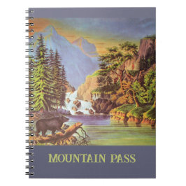 Mountain Pass Notebook Anteckningsbok