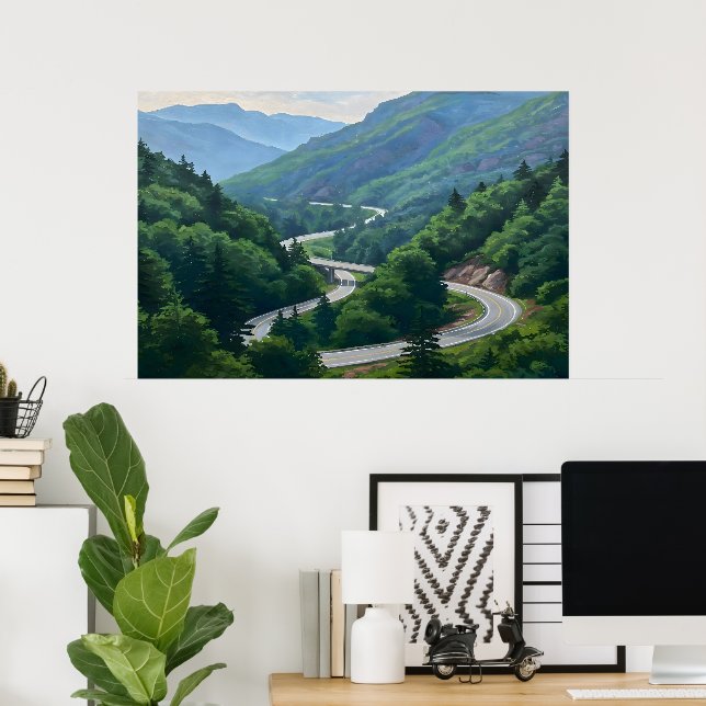 Mountain Pass Poster (Hemmakontoret)