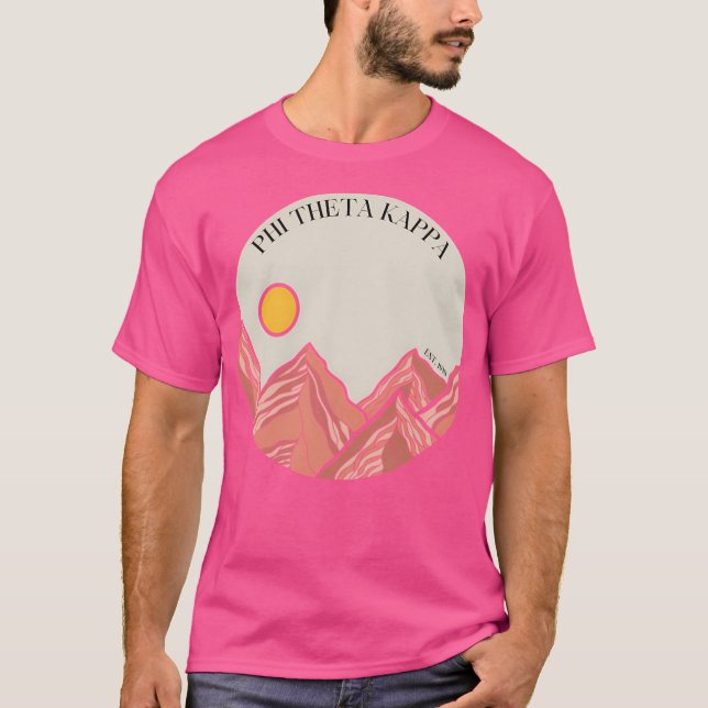 Mountain Phi Theta Kappa Active T Shirt (Framsida)