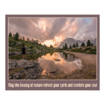 Mountain Pond-inspiration poster