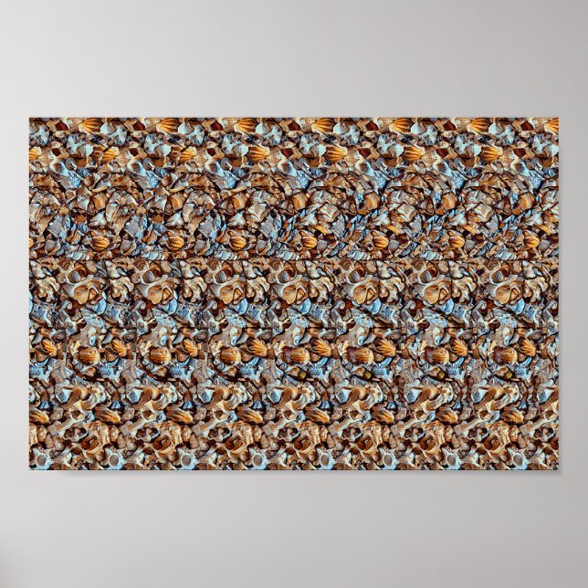 Mountain Ram - Gömt 3D-utskrift Poster (Framsidan)