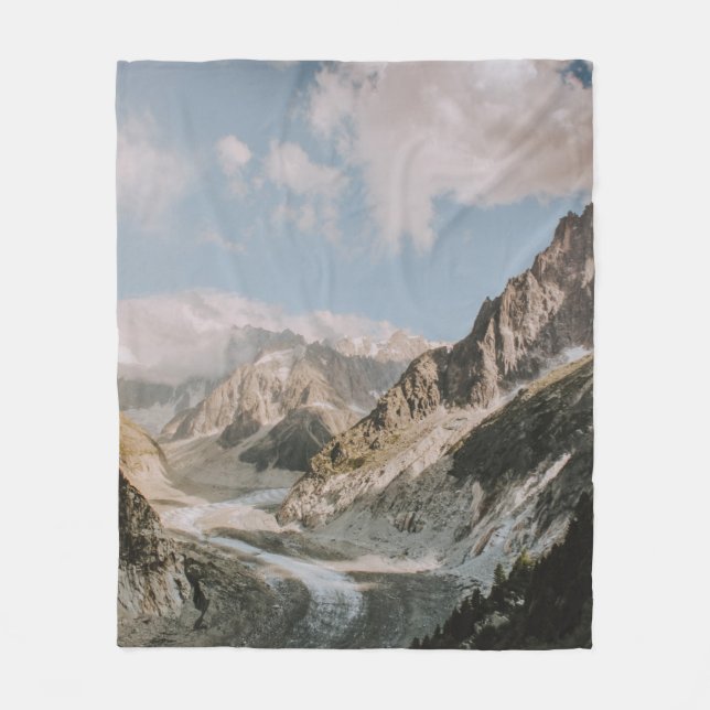 MOUNTAIN RANGES FLEECEFILT (Framsidan)