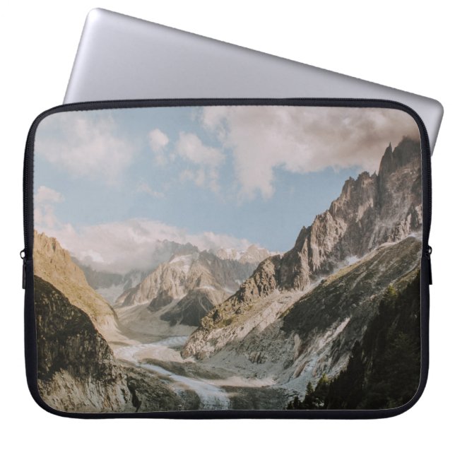 MOUNTAIN RANGES LAPTOP FODRAL (Framsidan)