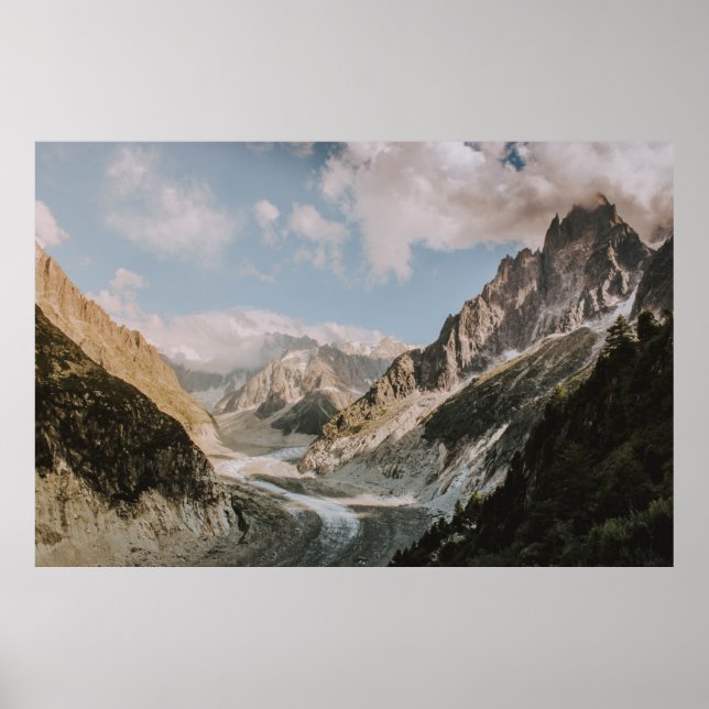 MOUNTAIN RANGES POSTER (Framsidan)