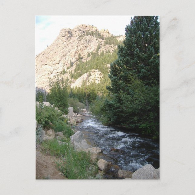 Mountain Rapids Vykort (Framsida)