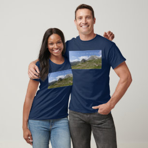 Mountain Road till Italien, Aosta Valley. T Shirt