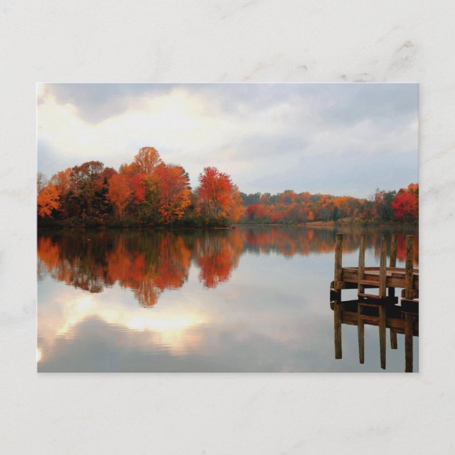 Mountain Run Lake Vykort (Framsida)