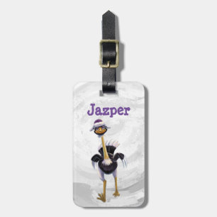 Mountain Running Ostrich Bagagebricka