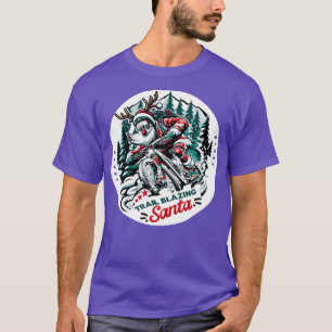 Mountain Santa Bike Äventyr T Shirt