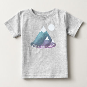 Mountain Scene Little Explorer T Shirt