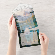 Mountain Sjö all in One Wedding OSA