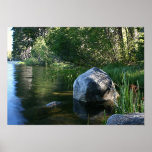 Mountain Sjö, Boulder Poster