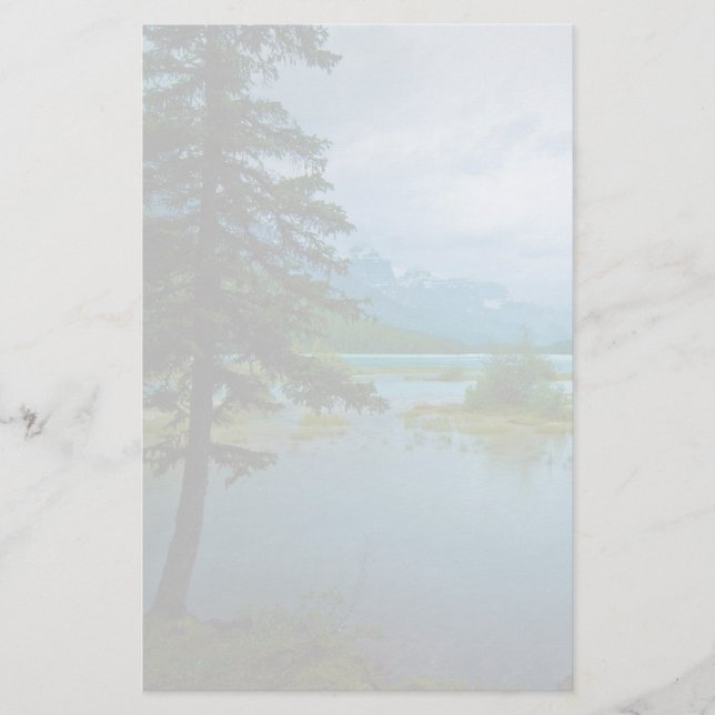 Mountain Sjö Brevpapper (Framsida)