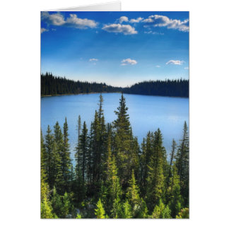 Mountain Sjö Hälsningskort
