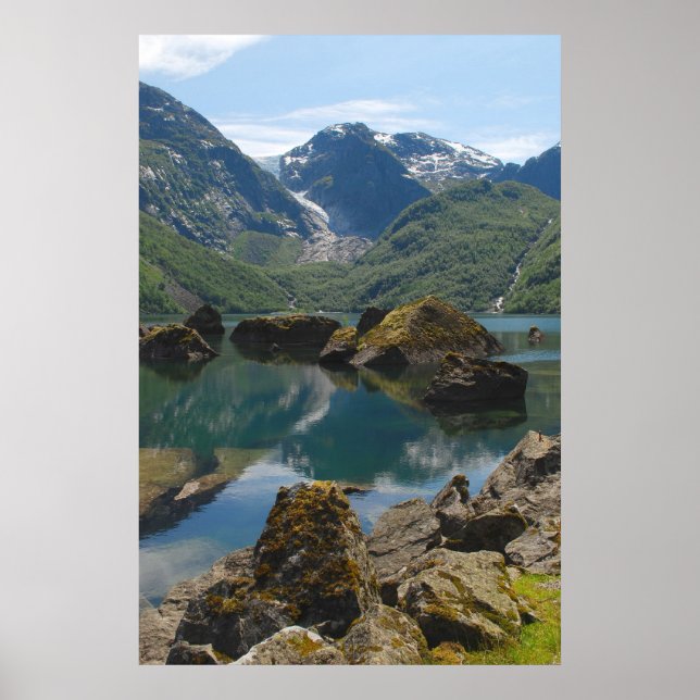 Mountain Sjö Poster (Framsidan)