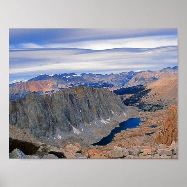 Mountain Sjö Poster (Framsidan)