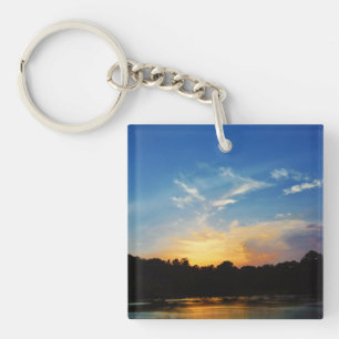 Mountain Sjö Sunset