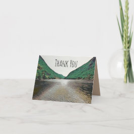 Mountain Sjö Tack Kort