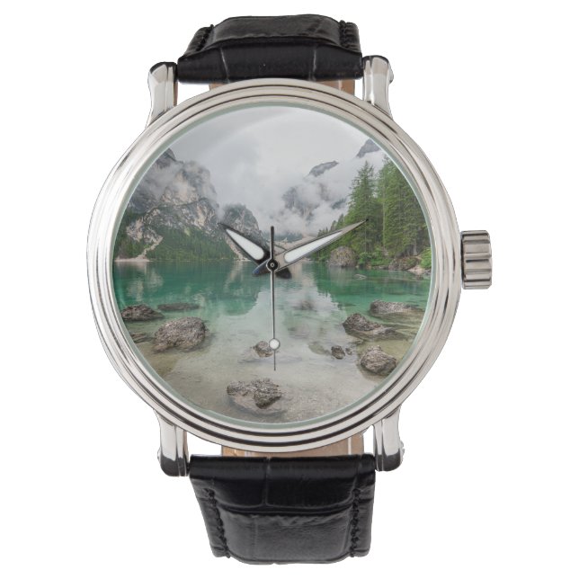 Mountain Sjö View Armbandsur (Framsida)