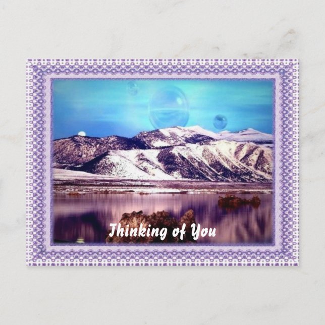 Mountain Sjö Vykort (Framsida)