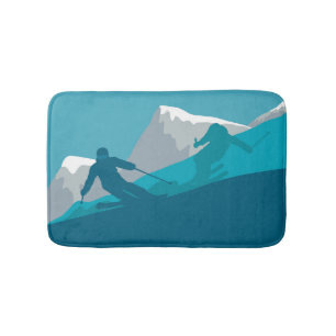 Mountain Skiing Sport Badrumsmatta