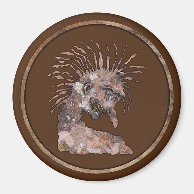 Mountain Spirits Talking Canyons, New mexico Magnet (Framsidan)