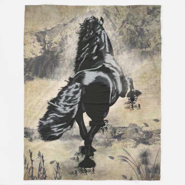 Mountain Sten High - Fleece Blanket (Framsidan)