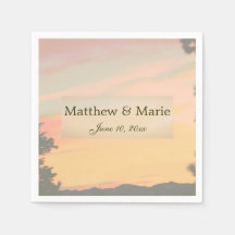 Mountain Sunset Bröllop